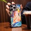 Colored Crayon Graffiti Lines for iPhone17 Mobile Phone Case Apple 15 Matte PC16 Personality 13 Art 14