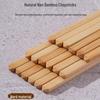 Qiwei Natural Carbonized Bamboo Chopsticks