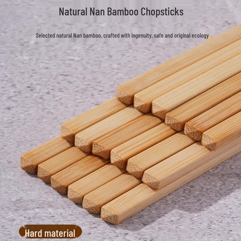 Qiwei Natural Carbonized Bamboo Chopsticks