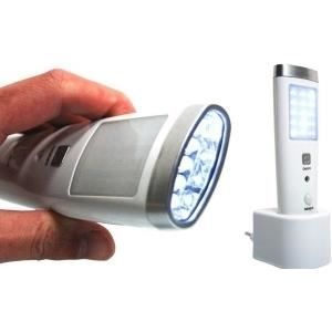 Lampe de Poche Veilleuse à Détection Automatique s allume automatiquement lors d un passage, avec lampe torche rechargeable à son...