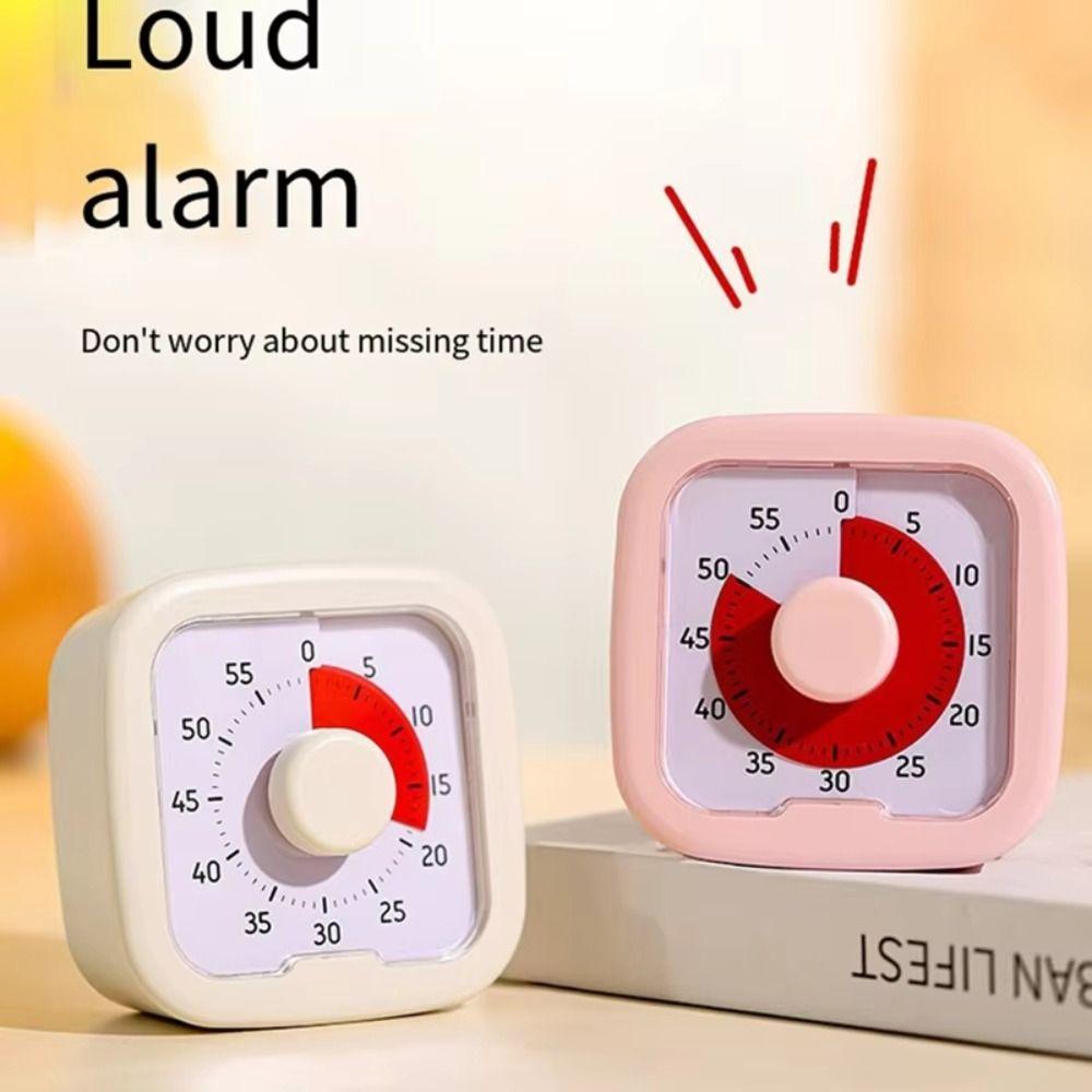 Silent Operation Desk Timer Time Management Classroom Timer Multifunction Visual Timer  for Kids
