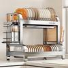 MICOE 304 Stainless Steel Kitchen Dish Drying Rack