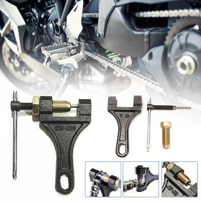 420 428 520 530 Motorcycle Chain Breaker Link Removal Splitter Motor Chain Cutter Riveting Tool 420-530