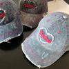 Wide Brim Baseball Cap Denim Denim Hat New Duckbill Cap  for Women Girls