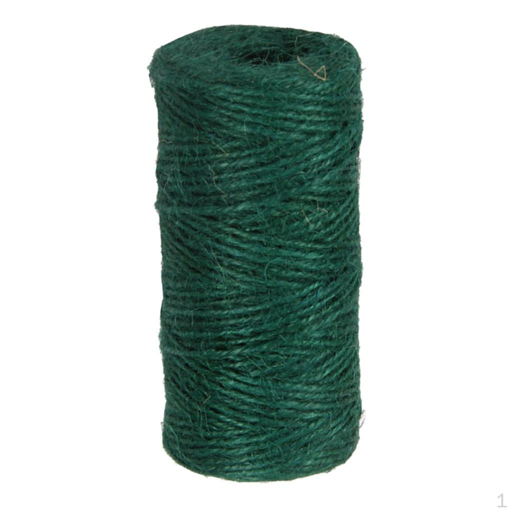 Jüt İp 2mm Halat Paketleme Malzemeleri Sarma İpi el sanatları ev ve bahçe Dekorasyonları