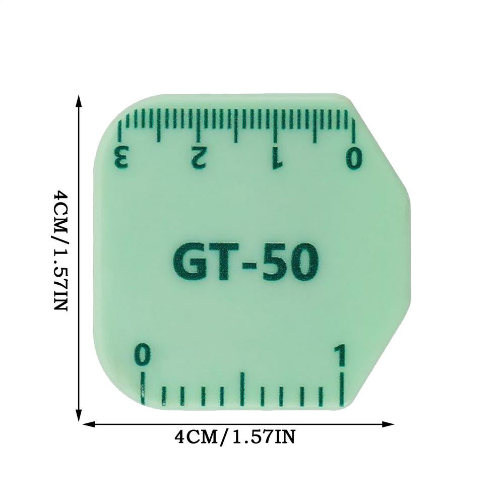 Направитель шва для швейной машины Магнитный направитель подрубочного шва со шкалой Многоцелевой измеритель подрубочного шва магнитный направитель шва зелёный