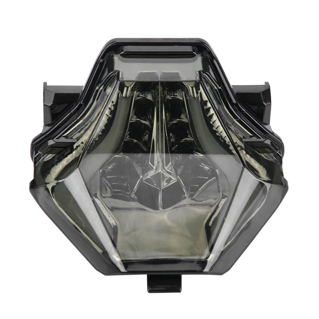 Akozon Motorcycle LED Tail Light with Turn Signals for Yamaha MT-07, FZ-07, YZF-R3, and YZF-R25 (Red)