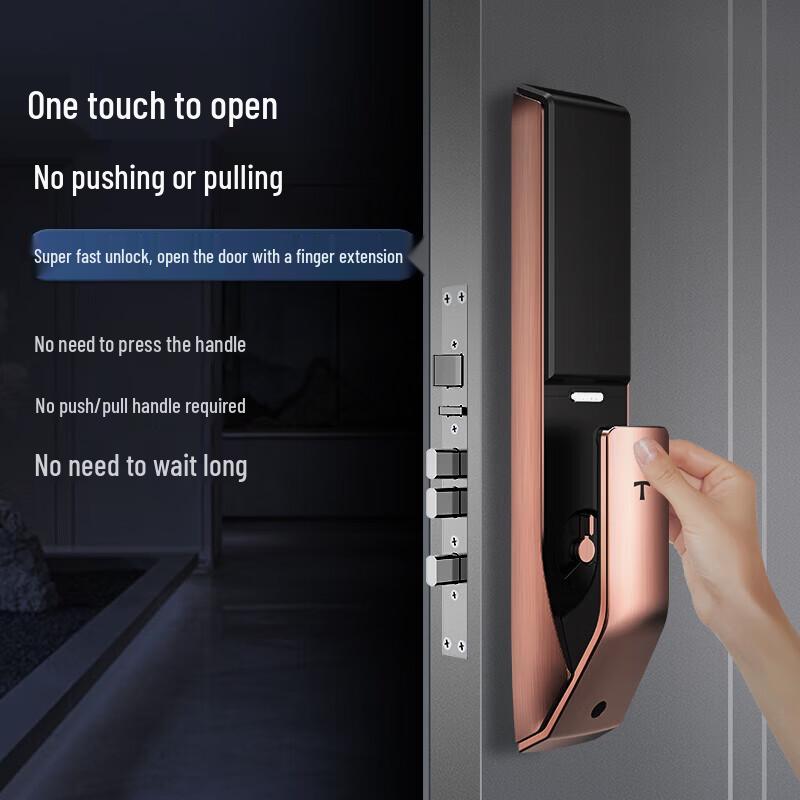 Tenon H08 A2 Smart Door Lock with 3D Face Recognition and Video Peephole