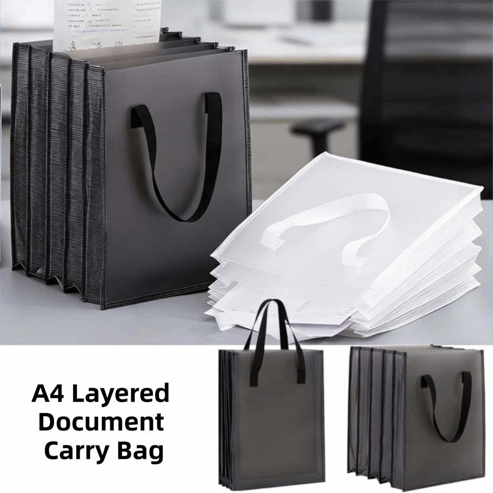 Widened Portable Documents Organizer 5-layer Waterproof Accordion Bag  Music Score