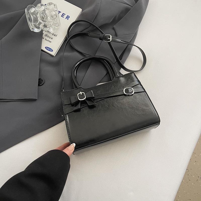 Premium Sense Niche Bag Women's Spring and Summer 2025 New Retro Shoulder Messenger Bag Casual Women's Portable Tote Bag