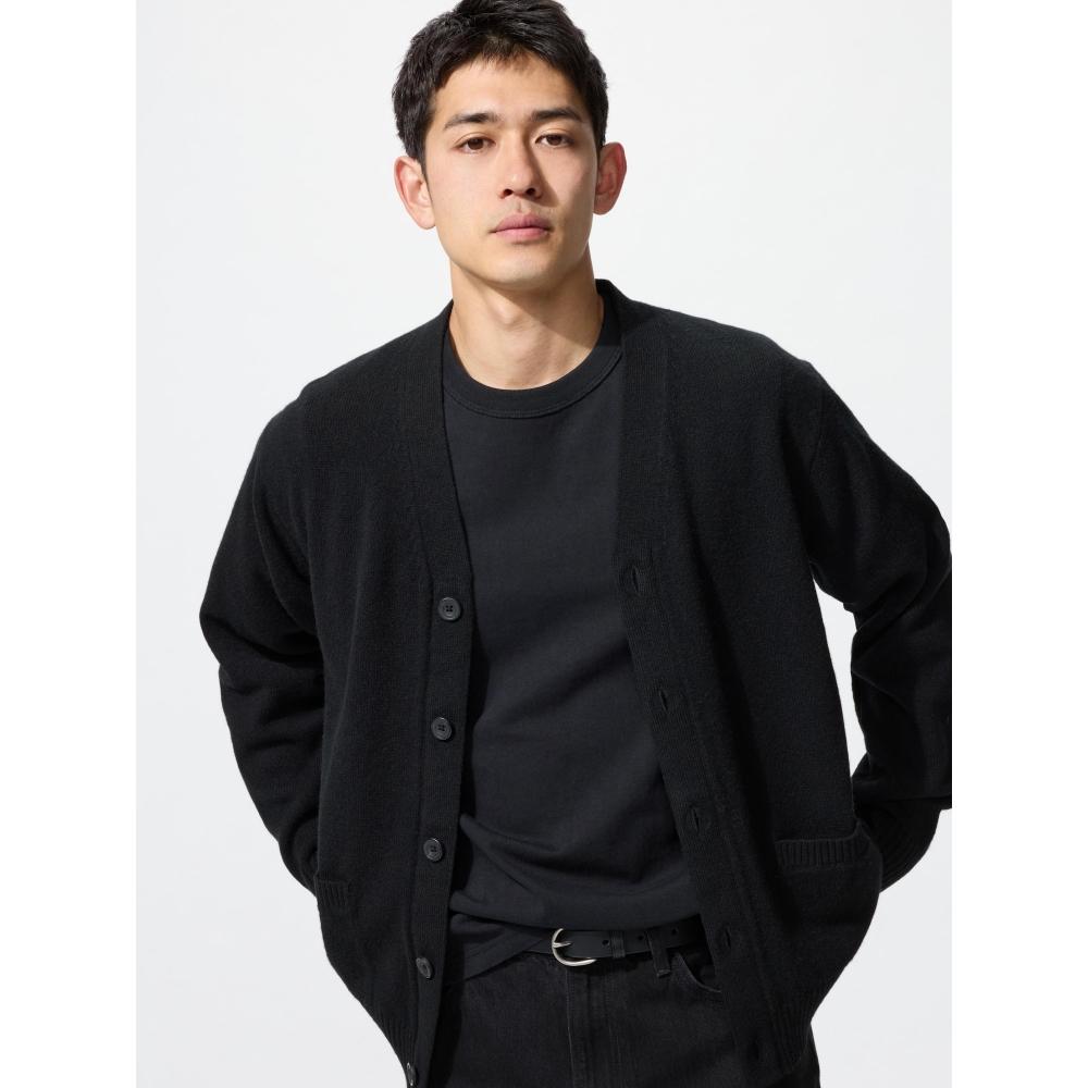 Uniqlo Lamb V Neck Cardigan