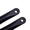 Prowheel Bike Crank Arms, 1 Pair with Square Holes, 152mm/160mm/165mm/170mm/175mm, Alloy 6061 Black, for Electric Bikes and Bicycles