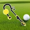 Golf Grip Trainer Postures Training Equipment Precision Swing Alignment Tool for Course Practice Leisure Home Garage Outdoor