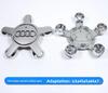 2026 1pcs 135mm Car Wheel Center Cap Hub Covers Badge logo 8R0601165 4F0601165N For Audi A1 A3 A4 A5 A6 A7 Q3 Q5 Q7 TT B5 B6 B7 8P 8V