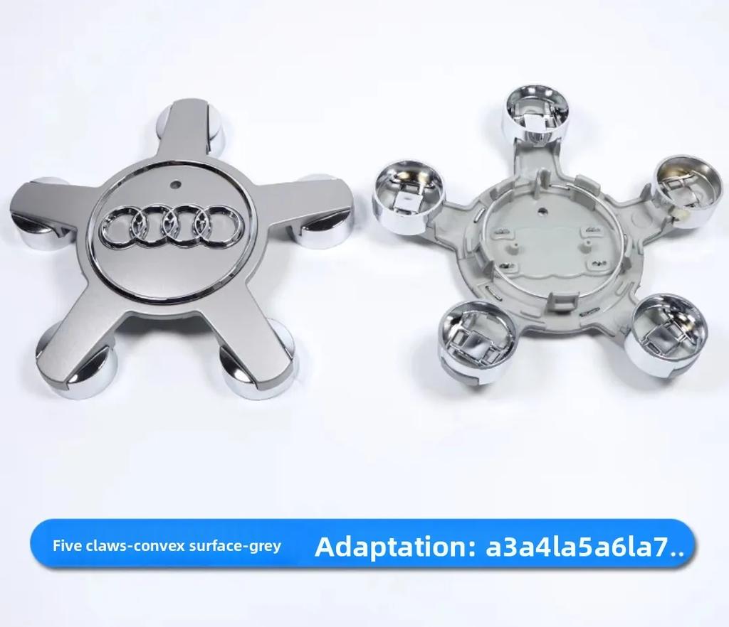 2026 1pcs 135mm Car Wheel Center Cap Hub Covers Badge logo 8R0601165 4F0601165N For Audi A1 A3 A4 A5 A6 A7 Q3 Q5 Q7 TT B5 B6 B7 8P 8V