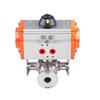 SANLING Stainless Steel Sanitary Pneumatic Three-Way Ball Valve Core