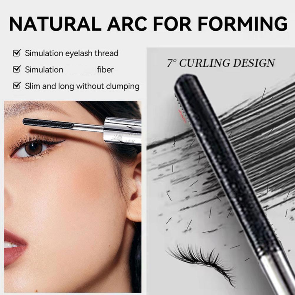 Long lasting curling mascara