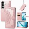 For Samsung Galaxy S26 Case Foldable Stand Wallet Pattern Printing PU Leather Flip Phone Cover