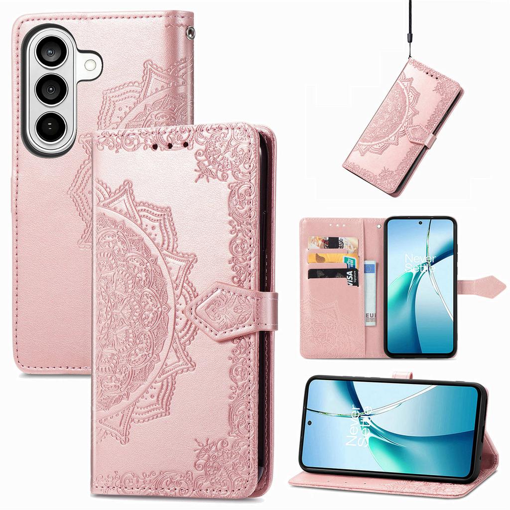 For Samsung Galaxy S26 Case Foldable Stand Wallet Pattern Printing PU Leather Flip Phone Cover