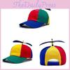Propeller Block Color Baseball Cap Sun Protection Breathable Duckbill Hat Gift
