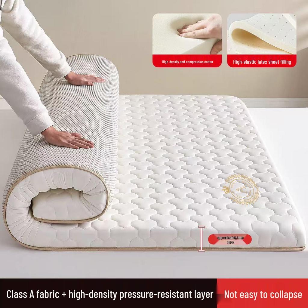 Latex Mattress Topper for Dorms and Futons