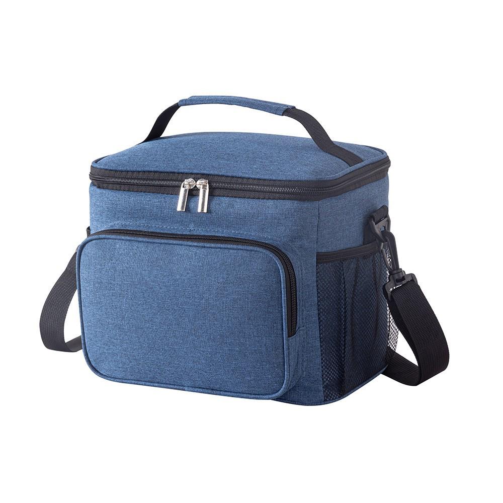 Portable Oxford Cloth Insulated Lunch Tote - Large Capacity Ice Pack Bag for Outdoor Use