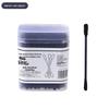 Black Cotton Swab Japanese Ear Pick - Disposable Double-Headed for Blackhead Cleaning