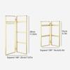 Nordic Style Jewelry Rack Foldable Earrings Storage Shelf Necklace Display Stand  Counter