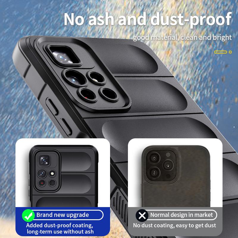 For Xiaomi Redmi Note 10 Pro Case Skin-Friendy Shockproof Silicone Soft TPU Phone Back Cover For Xiaomi Redmi Note 10S 10 Pro 4G