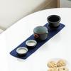 Black Ceramic Quick Tea Set One Pot Two Cups Kung Fu Tea Set Portable Ceramic Tea Set