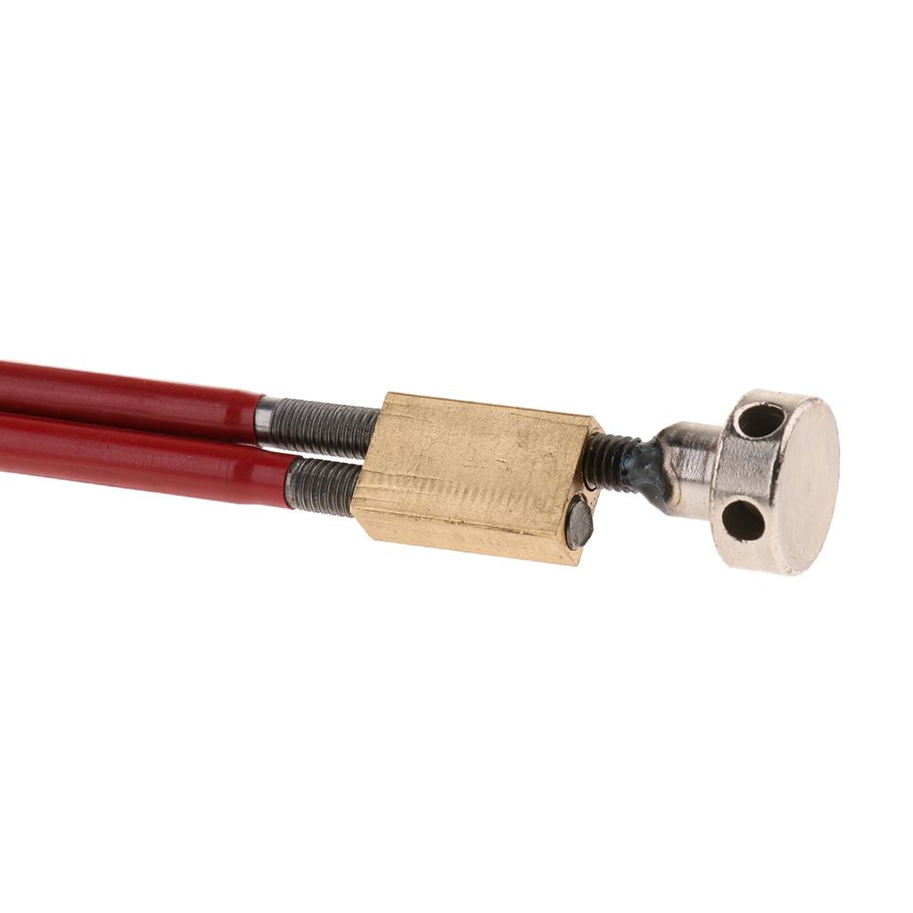Quality Two Course Guitar Bass Rod Adjustable 456mm Length Red