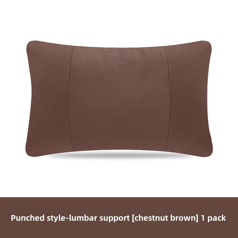 Car Perforated Breathable Headrest Flap Suitable for Mercedes-Benz S-Class Maybach Perforated Neck Pillow Neck Waist Waist