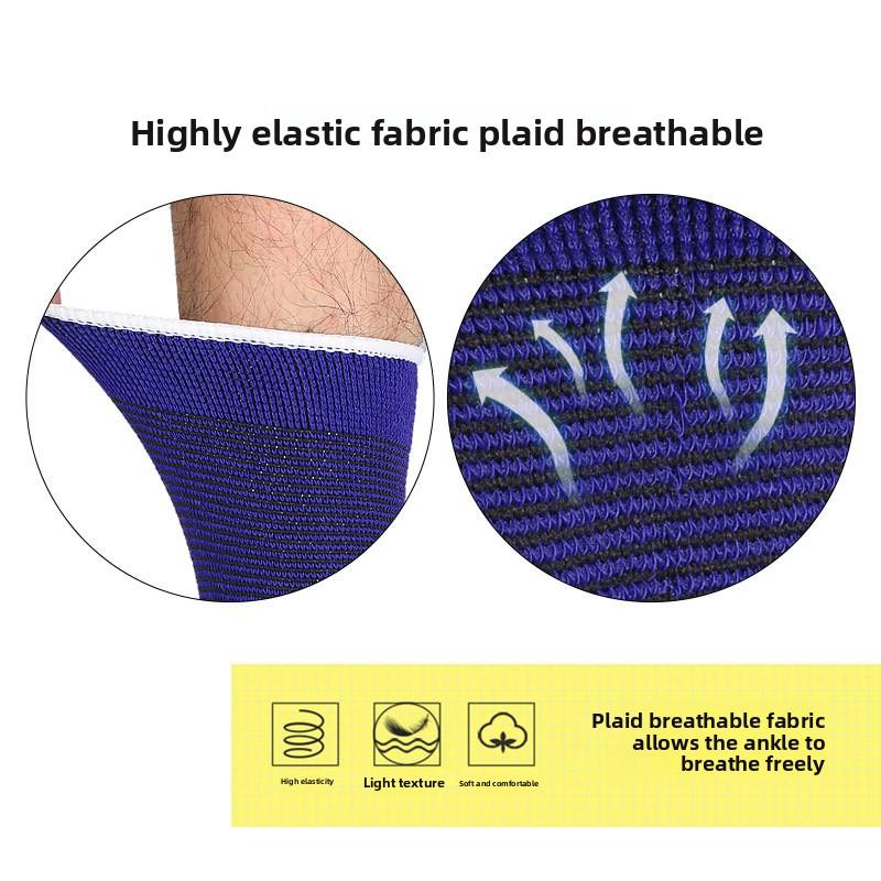 Men's and Women's Ankle Guards Sports Protective Gear Outdoor Cycling Blue Ball Football Sports Knitted Ankle Guards