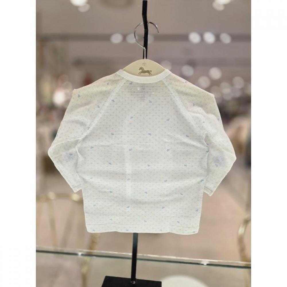 Ettoi Dot Baby Bodysuit Set With Beanie And Mittens  07t085803s2 