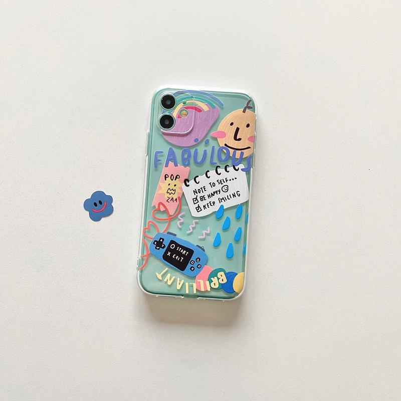 Ins Tuya Game Machine 17 Suitable for 16Pro Max Apple 13 Mobile Phone Case IPhone 15plus Soft Case Transparent