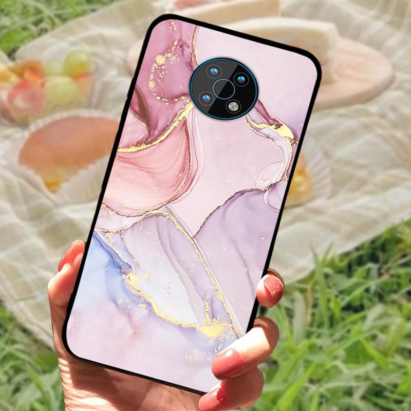 Kryt na telefon pro Nokia G50 5G Pouzdro Silikonové Měkké Nárazuvzdorné Funda pro Nokia G50 5G 6.82" Zadní kryty pro NokiaG50 Pouzdra Mramorové