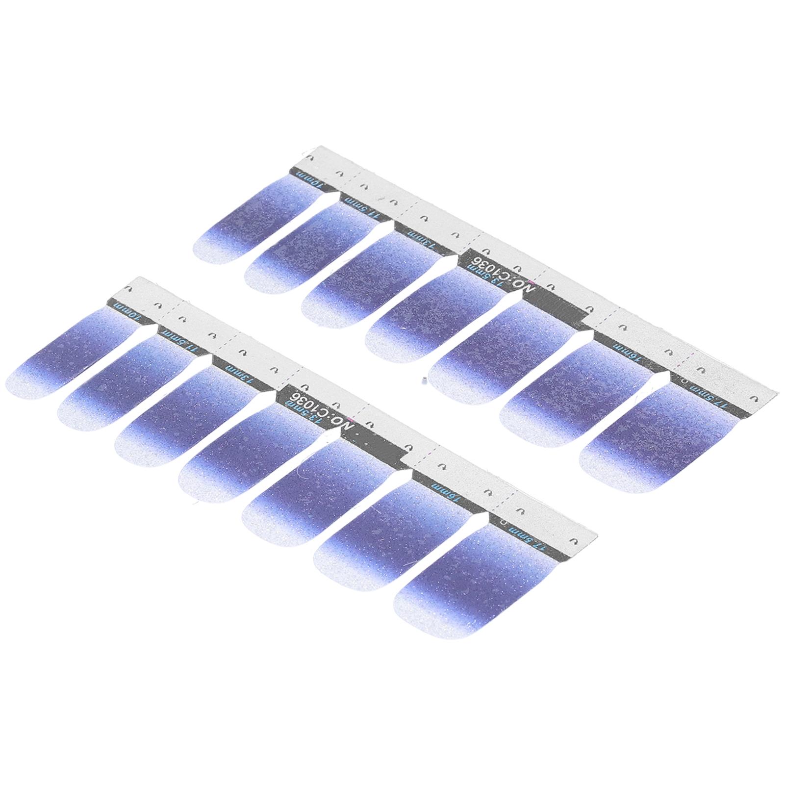 

Переводные наклейки для градиентного нейл-арта, самоклеящиеся полоски лака для ногтей, наклейки для полного обертывания(36 )