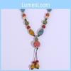 Geometric Beaded Necklace With Shell And Starfish Elements For Fashionable Women
