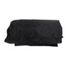 10ft Swimming Pool Cover Round Shape Oxford Cloth Dustproof Black Winter Pool Cover for Barbecue Grill