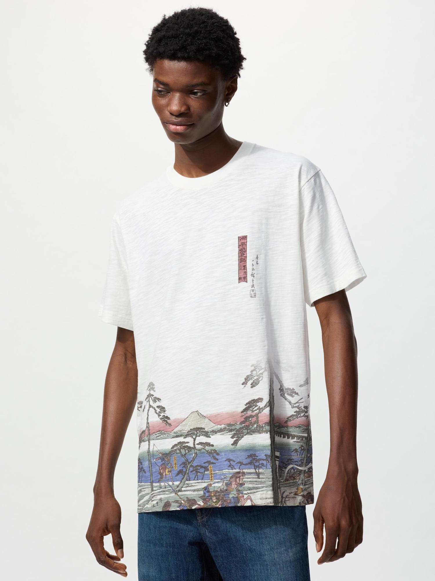 

Uniqlo Бостонский Музей Укиё-э Герои Ут 01 OFF WHITE/S