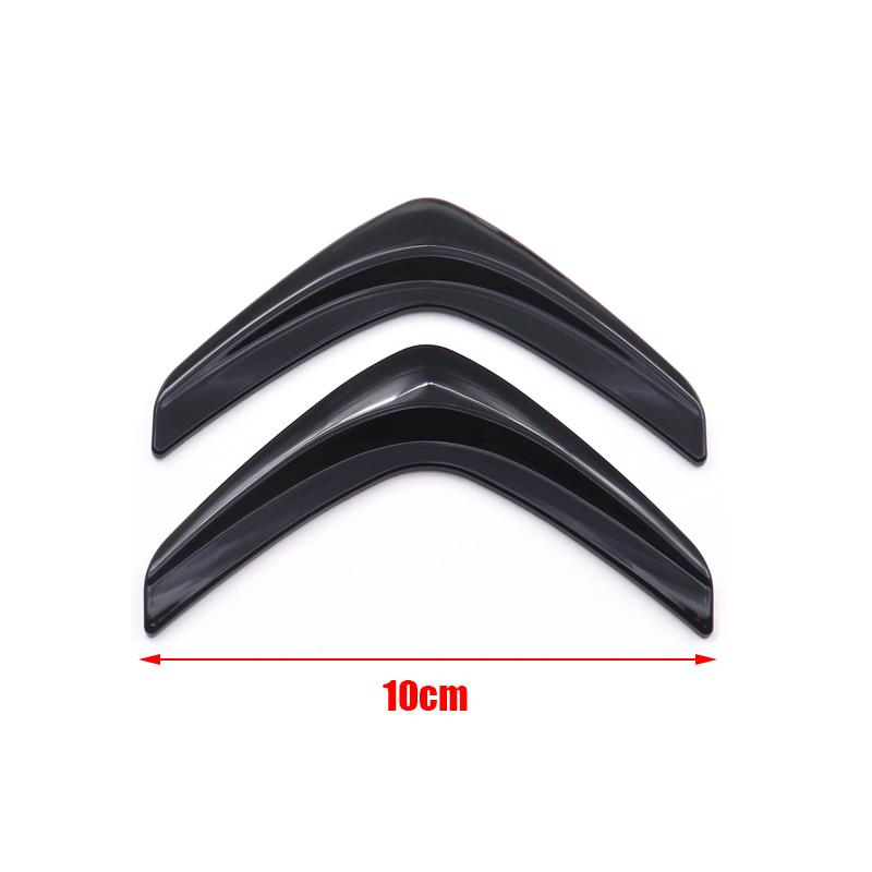 

1pcs 3D ABS new 8.1cm 10cm 11.5cm Citroen Car Rear Bumper tail door trunk car rear Emblem sticker styling Accessories Citroen Rear emblem