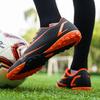 Herren Fußballschuhe Knöchel Futsal Fußballschuhe Atmungsaktive Stollen Fußballschuhe Outdoor Trainingssneaker Teenager Fußballschuh