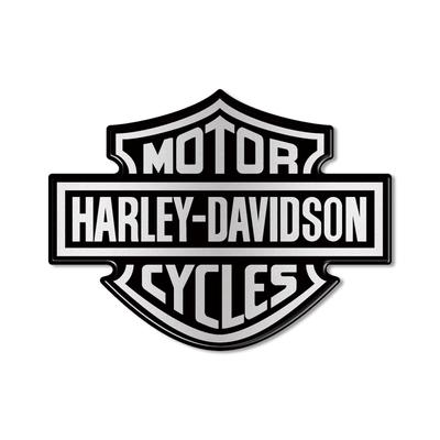 3D Resin Sticker for Motorcycle Tank Logo Coat HARLEY DAVIDSON - 9,5x7 Cm