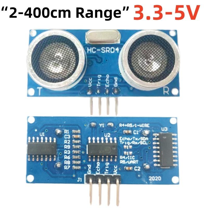 1-10 Pcs HC-SR04 Ultrasonic Sensor 2-400cm Distance Module 3.3-5V for Arduino Raspberry Pi DIY Electronics