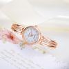 2022 Salg Dame Klokker Mote Dame Unisex rustfritt stål Luksus Rhinestone Quartz Armbåndsur Relogio Feminino