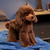 Plush Toy Poodle Dog Stuffed Animal Doll For Children Bedroom Decoration Gift