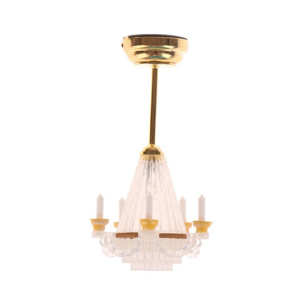 

Дом Мини Мебель Миниатюрная Люстра Кукольный Домик Свет Аксессуары для Кукол Напольный/Потолочный/Настенный Светильник 4(can light)