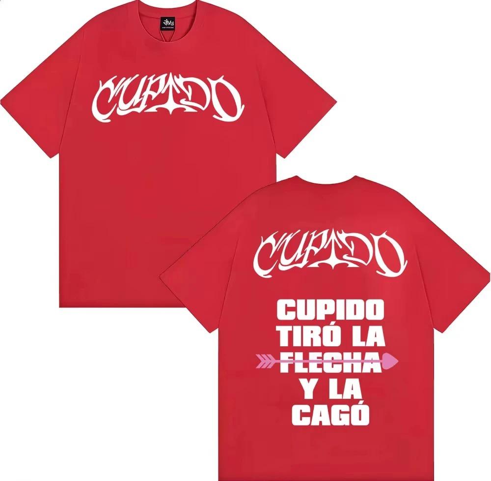 2026 Tini Stoessel Cupido Tiro La Flecha Y La Cago Embroidered Unisex TShirt  Hip Hop Retro TShirt Comfortable Fashion Tshirt