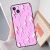 Lightning Polka Dots Star Cute Back Cover For iPhone 12 Pro Max 11 13 Mini X XR XS Max SE 2020 6S 7 8 Plus Phone Case
