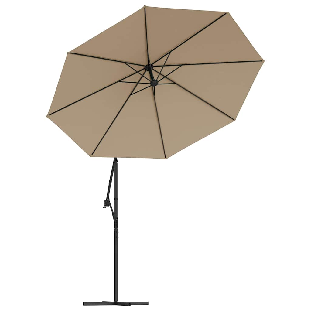 Ersatzbezug für Ampelschirm Taupe 350 cm